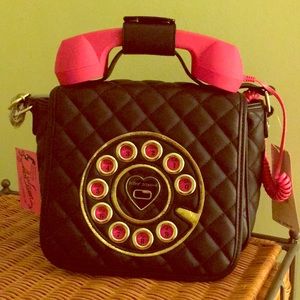 Betsey Johnson Retro Telephone Purse